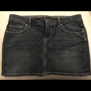 Paige jean skirt.